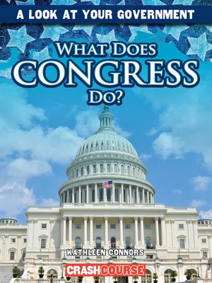 cover image of What Does Congress Do?